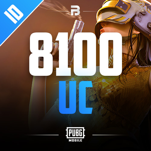 Pubg Mobile 8100 UC Global