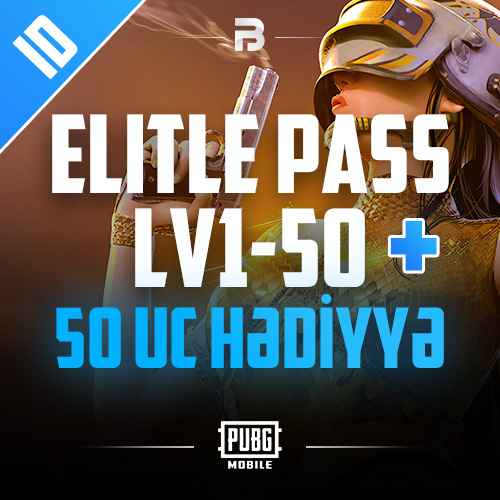 A15 Pubg Mobile Elite Pass LV1-50 + 50 UC