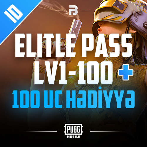 A15 Pubg Mobile Elite Pass LV1-100 + 100 UC
