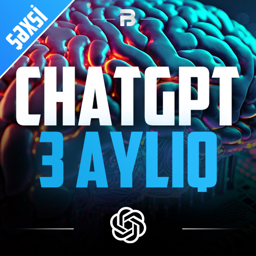 ChatGPT Şəxsi 3 AY