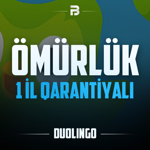 Duolingo Şəxsi 1 İL