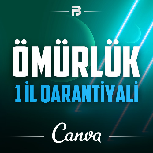 Canva Şəxsi Ömürlük