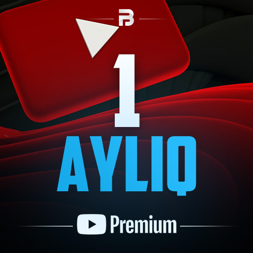 Youtube Premium 1 AY