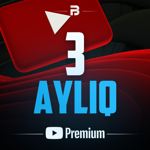 Youtube Premium 3 AY