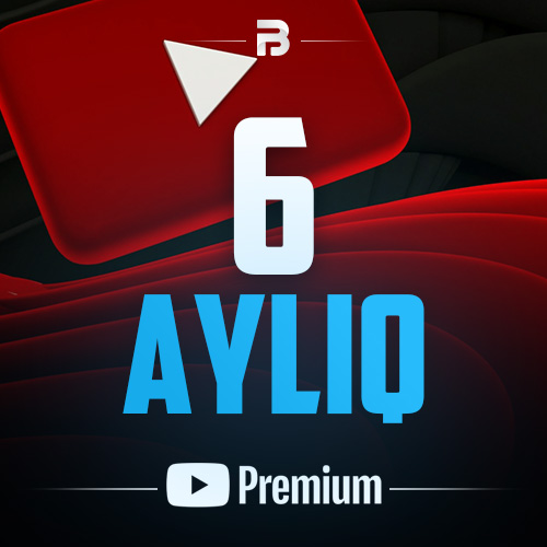 Youtube Premium 6 AY