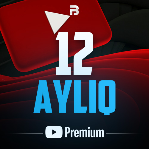 Youtube Premium 12 AY