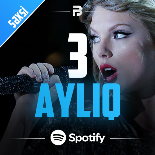 Spotify Premium Şəxsi 3 AY