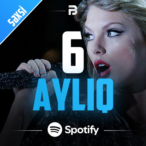 Spotify Premium Şəxsi 6 AY