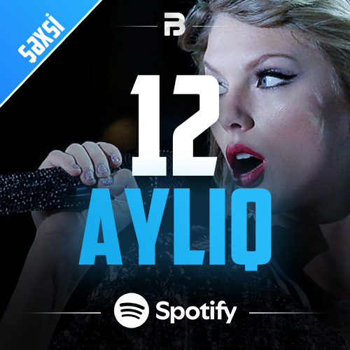 Spotify Premium Şəxsi 12 AY