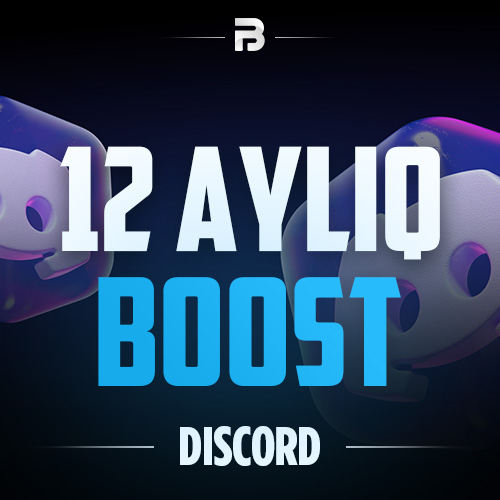 Discord Nitro Boost 12 Ay
