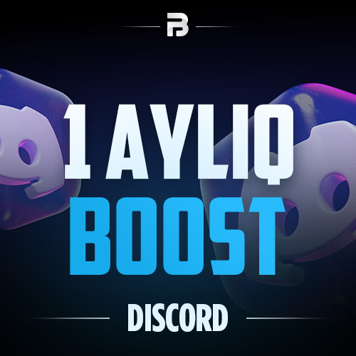 Discord Nitro Boost 1 Ay